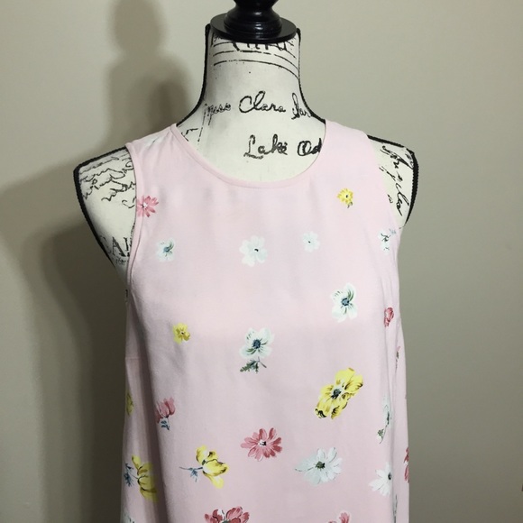 Loft • Spring • Pink • Flower • Dress - Picture 3 of 7